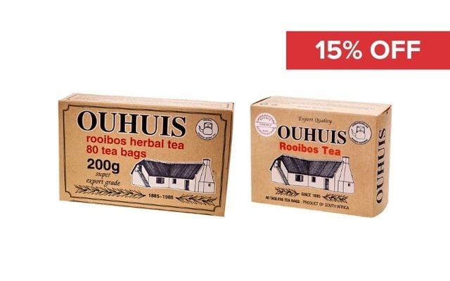 15% Off OUHUIS Rooibos Range Cover Image